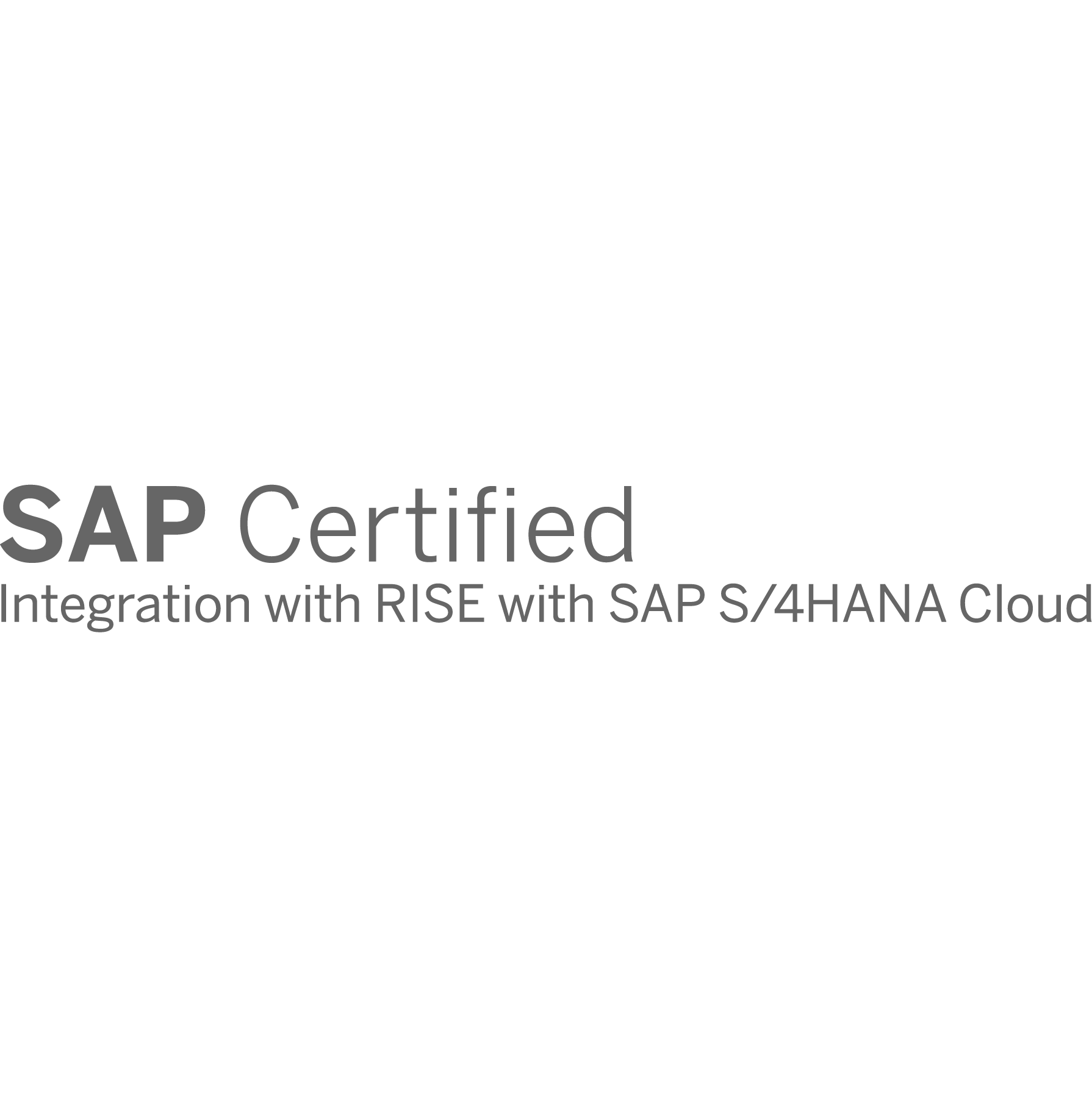 SAP Certified Logo